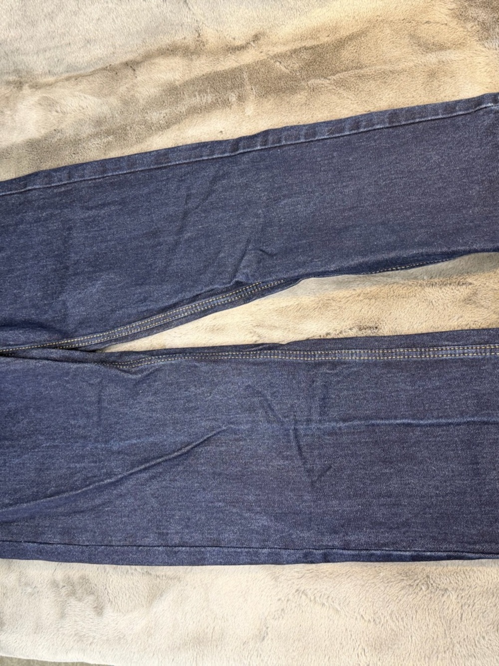 Levi’s 505 Men’s Straight Leg Jeans W38 L30 | Dark Wash Classic Denim - Picture 6 of 7